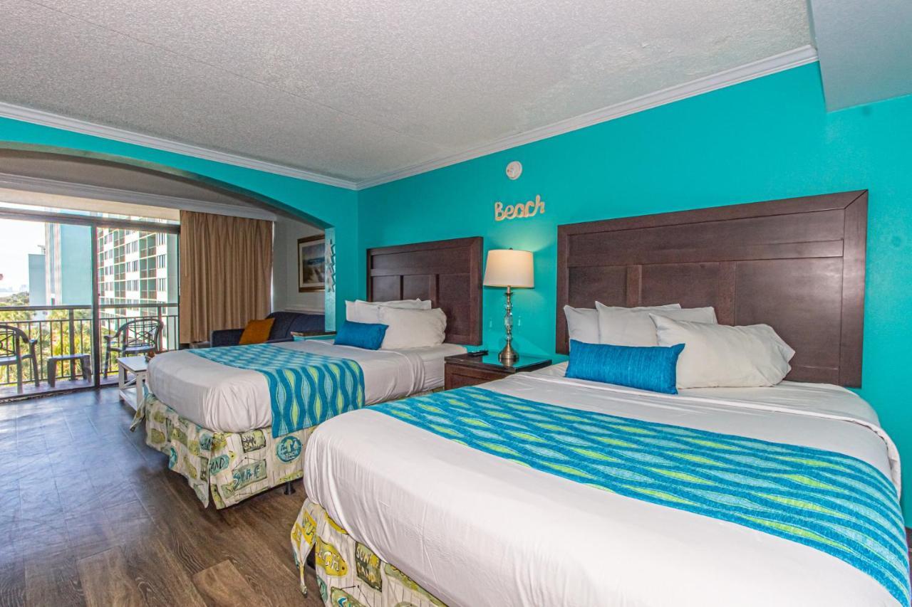 Oversized Ocean View Queen Suite With Beautiful Fireplace And Accents - Sleeps 4 Guests! Myrtle Beach Extérieur photo