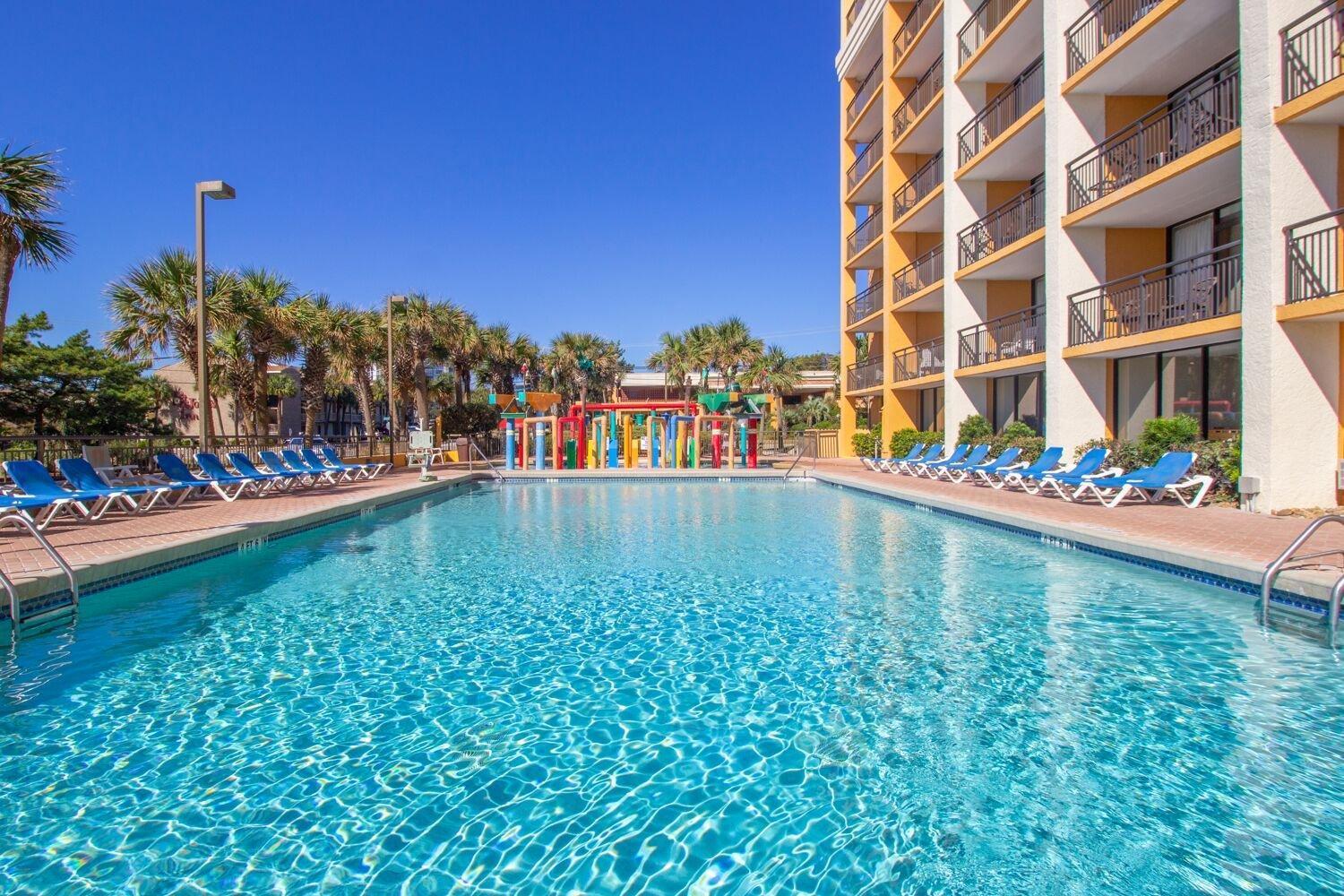 Oversized Ocean View Queen Suite With Beautiful Fireplace And Accents - Sleeps 4 Guests! Myrtle Beach Chambre photo